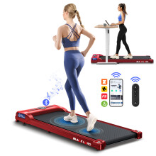 BLACK LORD Treadmill Walking Pad Gym Fitness Remote Control Red