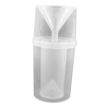 Rain Gauge Replacement Tube with Clear EasyRead Scale for Accurate Outdoor Garden Measurement