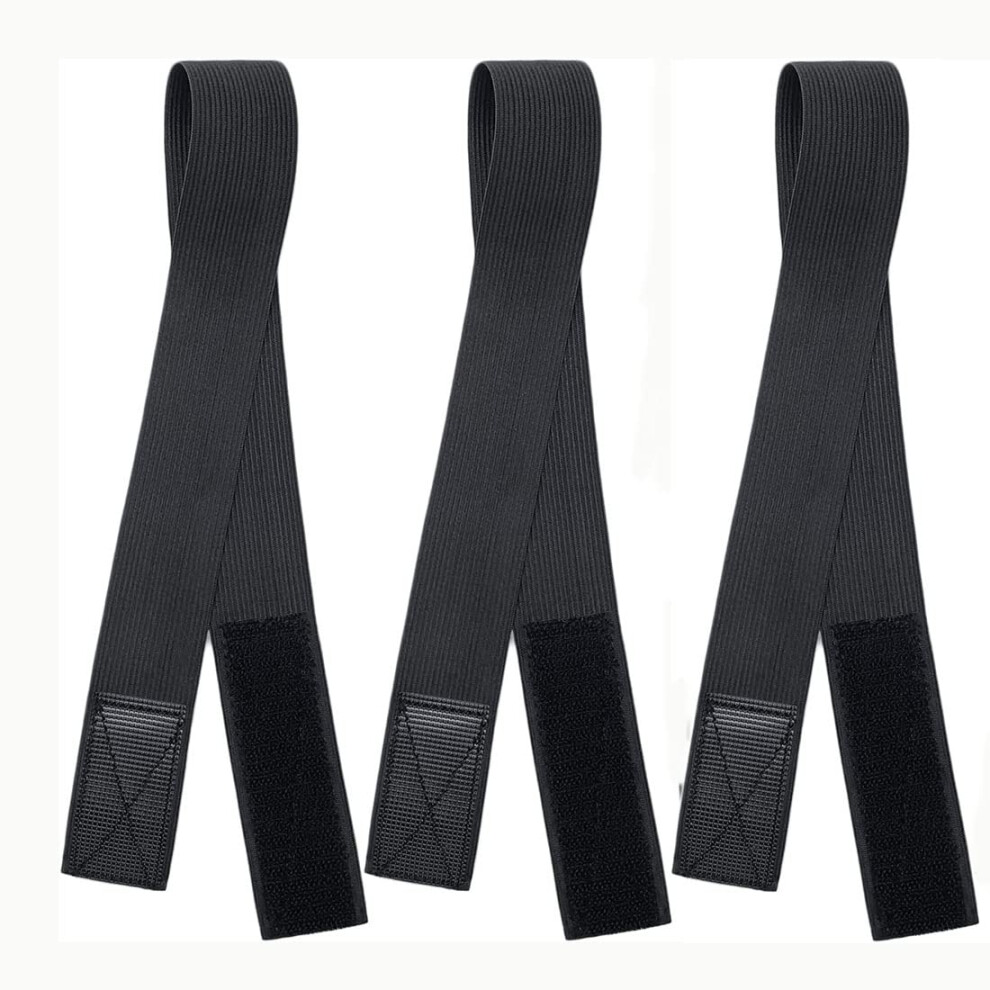 Unisex 3Pcs Lace Melt Band For Lace Front Wigs, Adjustable Elastic Wig Grip Band For Smooth Hairline Finish