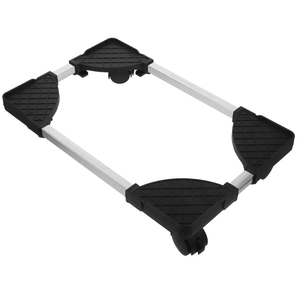 Computer Tower Stand With Wheels Cpu Holder For Easy Mobility And Ventilation Under Desk Black 9164114148780