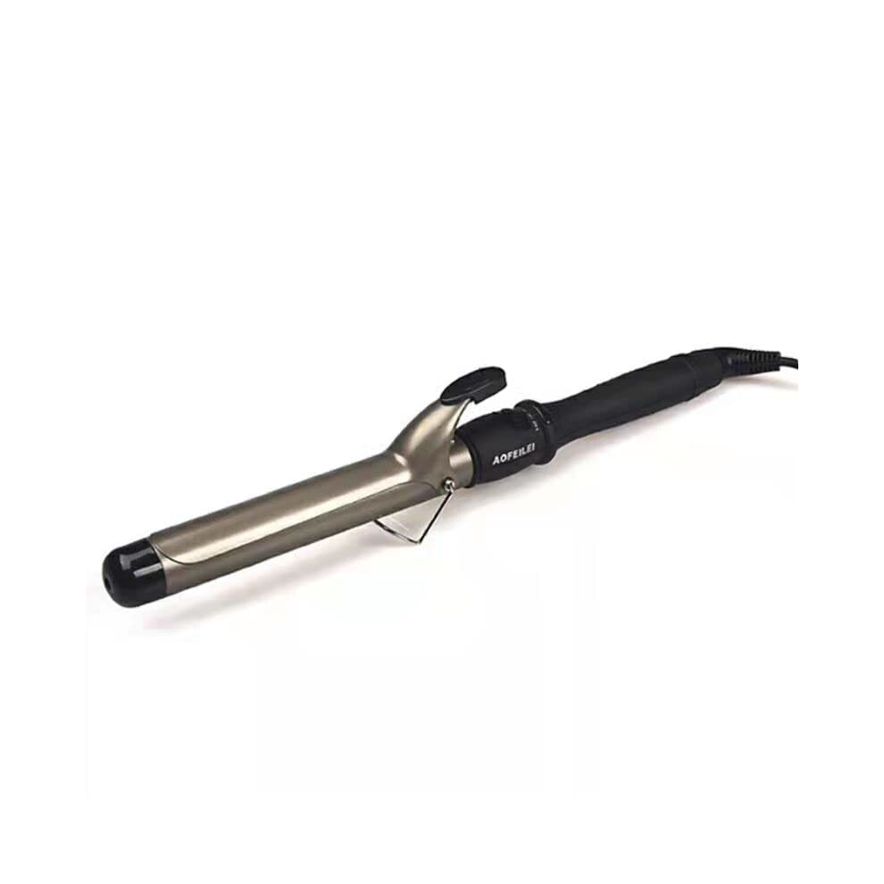 25mm Curling Iron with Clip Ceramic Tourmaline Hair Curler Fast Heat Up Adjustable Temperature