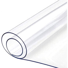 Transparent Office Chair Mat TPU 55x120cm ScratchResistant Waterproof Floor Protector for Hardwood Floors