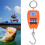 Báscula colgante digital mini 200kg ABS inoxidable LCD 8
