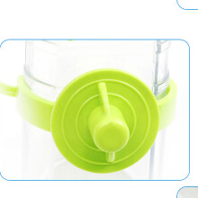 Hanging Automatic Dog & Cat Water Dispenser 350ML Green Plastic
