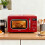 Living And Home 800W 20L Retro Microwave Oven with LED Display 2