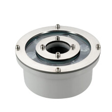 Underwater LED Pool Light Stainless Steel 12V Brightness Submersible Pond Spotlight Green 18W
