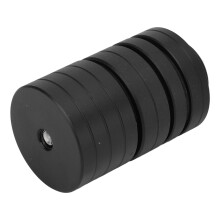 Detachable Aluminum Alloy Bow Stabilizer Weight Kit for Recurve & Compound Black