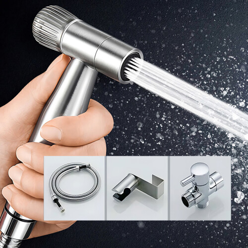 Living And Home Handheld Toilet Bidet Sprayer Kit 2