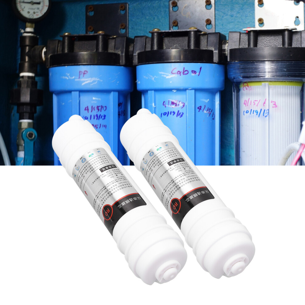 2Pcs Water Filter Ro Membrane 75G 10In Quick Connect Replacement 8721382183861