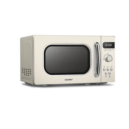 Living And Home 800W 20L Retro Microwave Oven with LED Display 2
