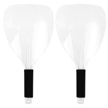 2 Pack Clear Plastic Hair Cutting Face Shield for Salon Hairdressing and Makeup Protection