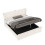 5ft King Upholstered Bed Frame with Hydraulic 1