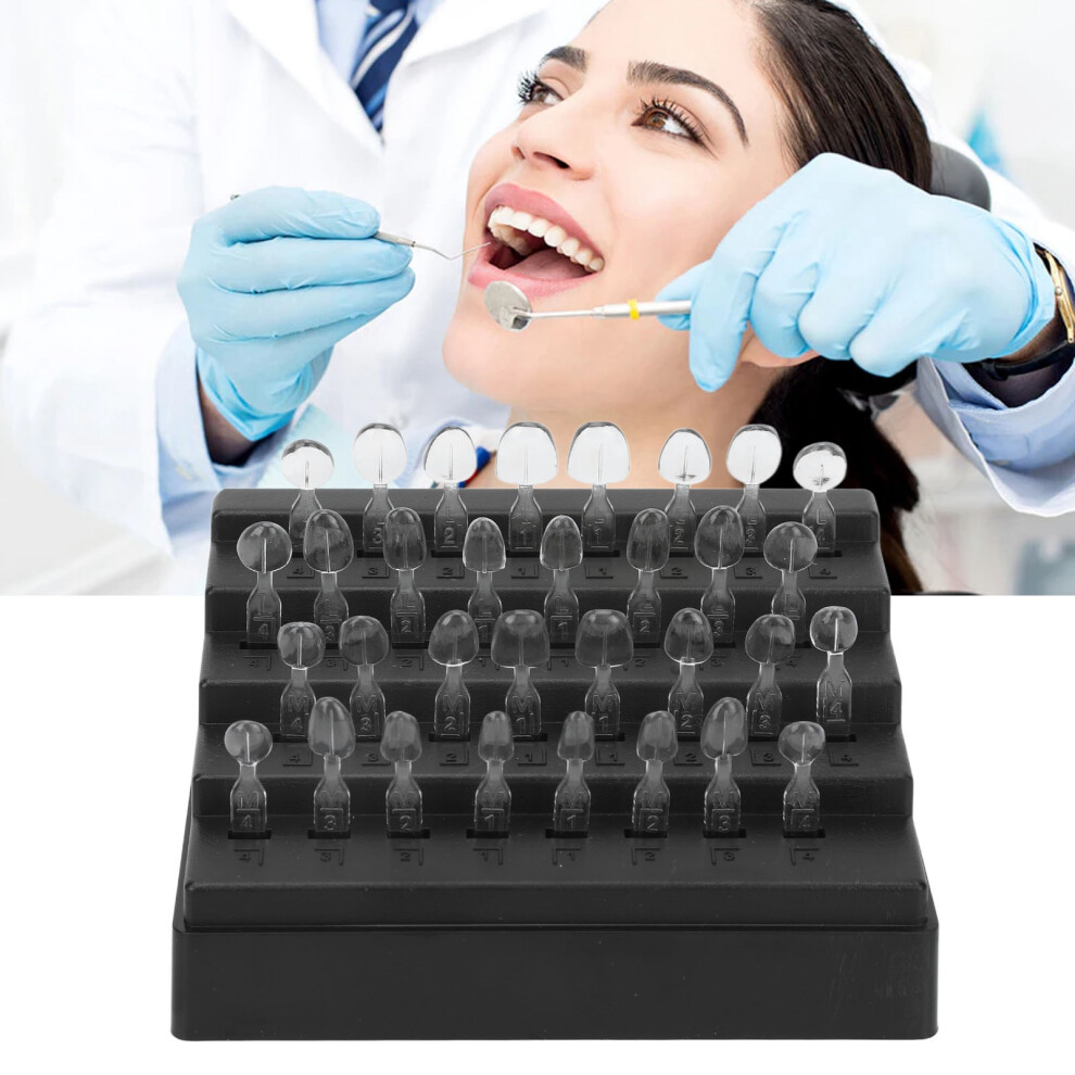 32pc Heat Resistant Dental Veneers Molds for Upper & Lower Teeth