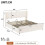 5ft King Upholstered Bed Frame with Hydraulic 11