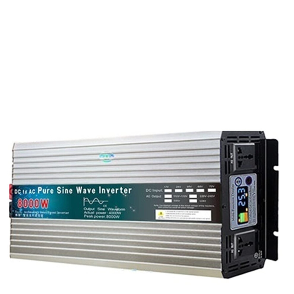8000W Pure Sine Wave Inverter 12V To 220V 230V 50Hz For Solar System And OffâGrid Power Support 9164114154101