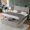 4ft6 Double Upholstered Bed Frame with Hydraulic 7