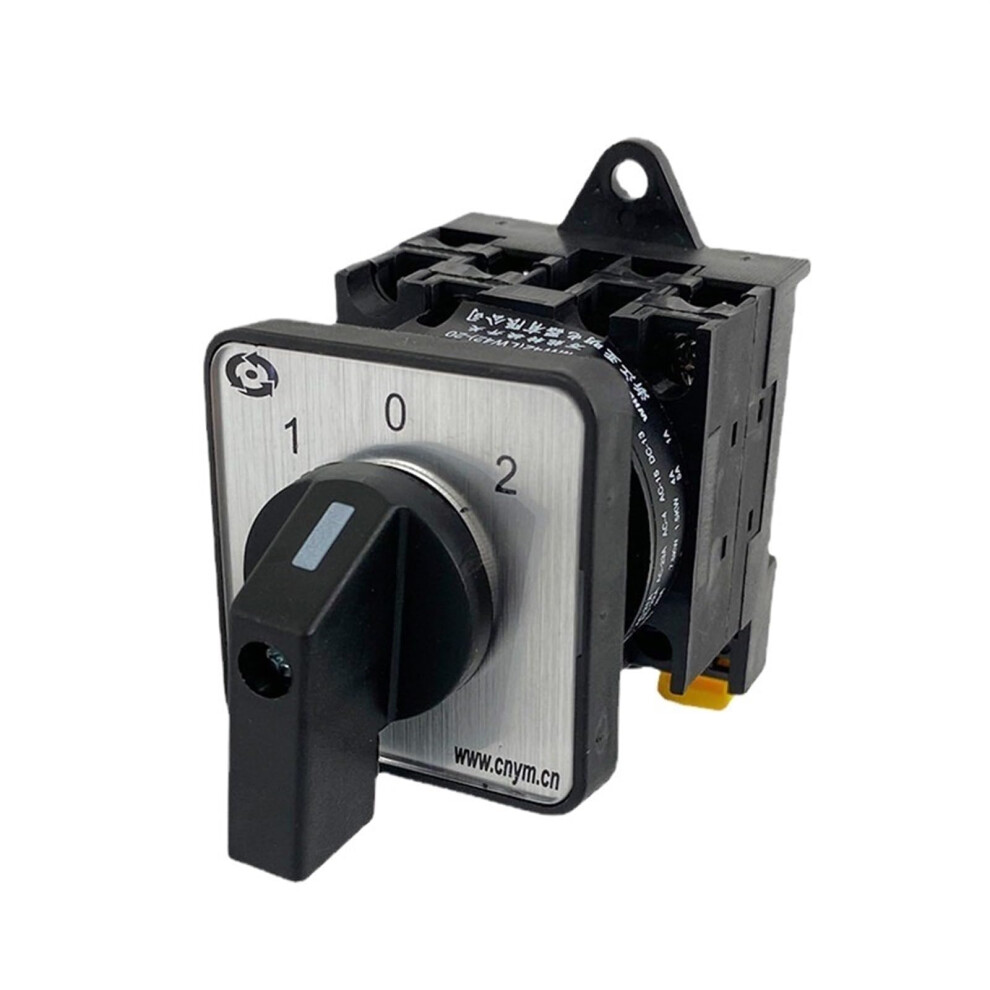 Rail Type Ymw4220a Transfer Switch 2 Sections 3 Gears Rotary Dual Power Switch 9365369394834