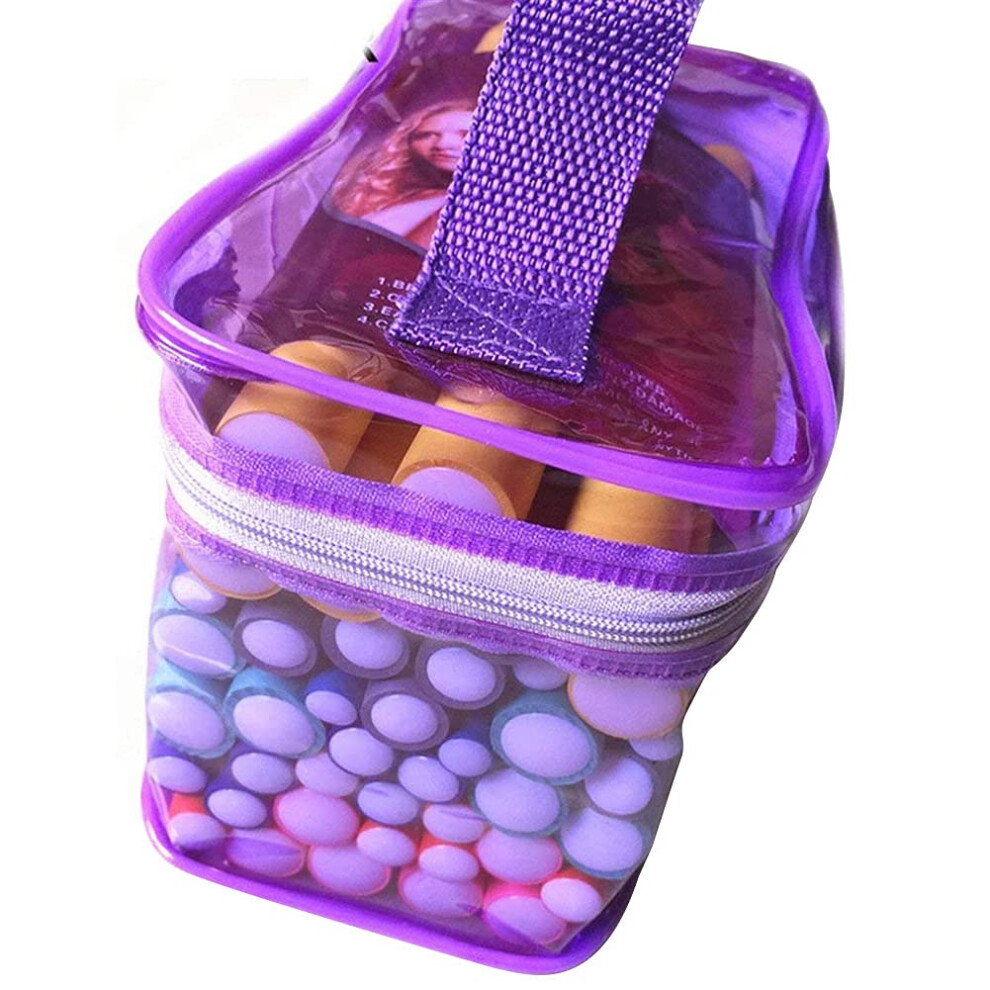 42Pcs No Heat Foam Hair Curlers Set with 7 Sizes, Flexible Rods for Overnight Curls and Salon Use