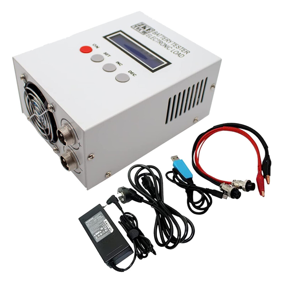 Ebca20 Battery Capacity Tester 30V 20A 85W Lithium Lead Acid With Pc Control And Lcd Display 9113335272651