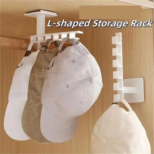 Hat Rack 12Pcs Wall Mounted and Over Door Hat Organizer SpaceSaving Tool Closet Storage 1
