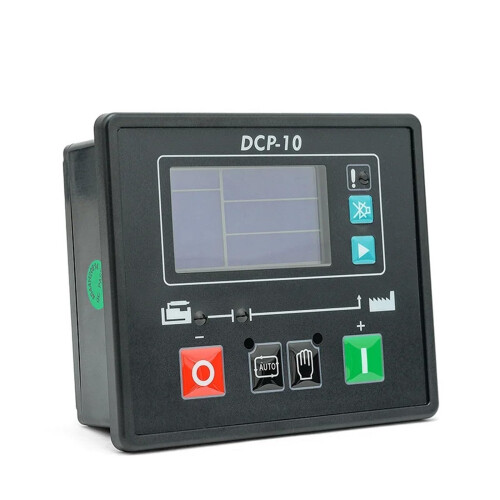 DCP10 Diesel Generator Controller with LCD LED Display and Integrated Metering Panel 2