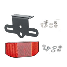 Bike Rear Reflector with Mounting Screws for  Night Visibility and Bicycle Safety