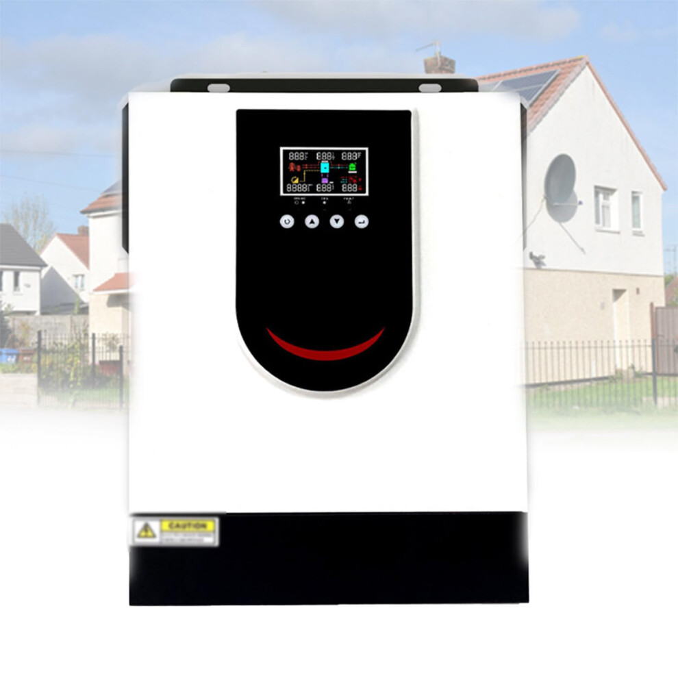 3000W Solar Hybrid Inverter With 80A Mppt, Off Grid Pure Sine Wave Output For Home And Office 9365369396715
