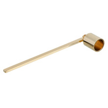 Stainless Steel Candle Snuffer with Long Handle for Precise Flame Control and Elegant Home Decor