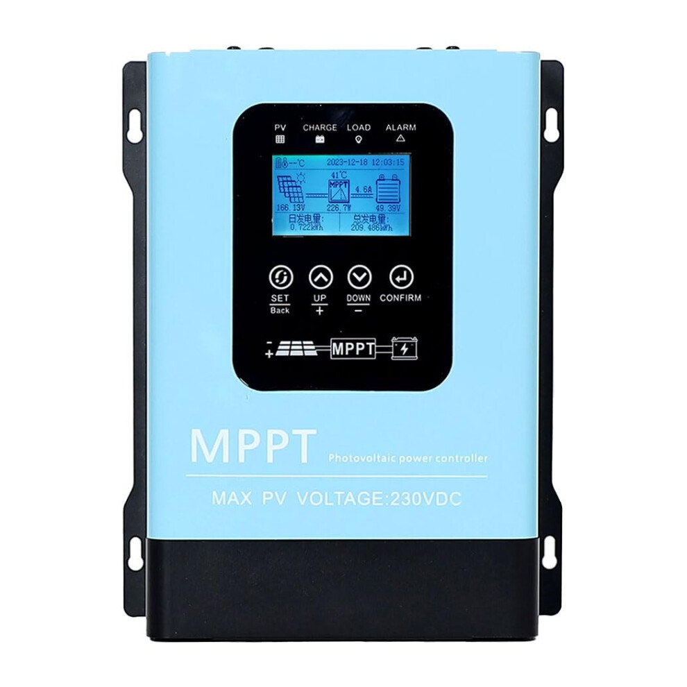 60A Mppt Solar Charge Controller 12V 24V 48V, Efficiency Regulator For Lithium And Lead Acid Battery Off Grid System 9099447408211