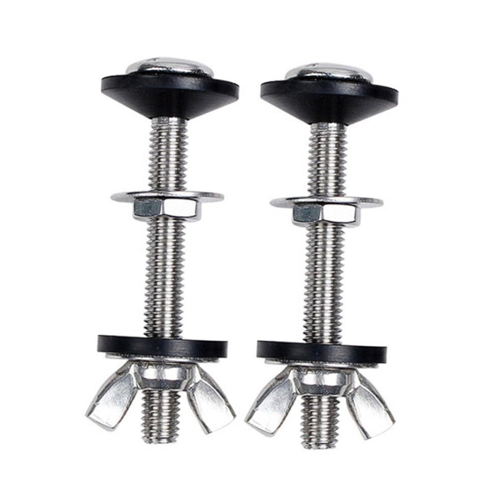 2 Pack Toilet Tank Bolts Replacement Kit With Washers Lock Nuts And Seal Gasket For Home Office Restaurant Toilets 9174973441274