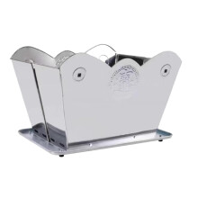 Foldable Stainless Steel Burning Barrel for Outdoor Garden Waste with Heat‑Resistant Body and Tray