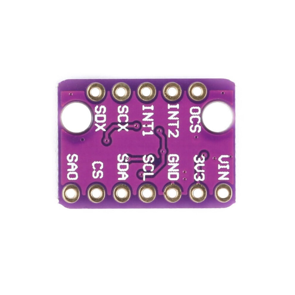Bmi160 Sensor Module 6Axis Imu Accelerometer Gyroscope I2c Spi Gybmi160 Bmi270 2Pcs 9174973441830
