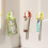 Wall Mounted Toothpaste Holder with Squeezer Clamp, Drill  Bathroom Organizer for Face Cream 5