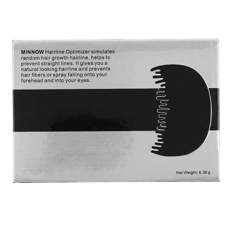 Unisex Hairline Comb For Hair Fiber Application With Forehead Shield Design, Natural Hairline Effect, Reusable