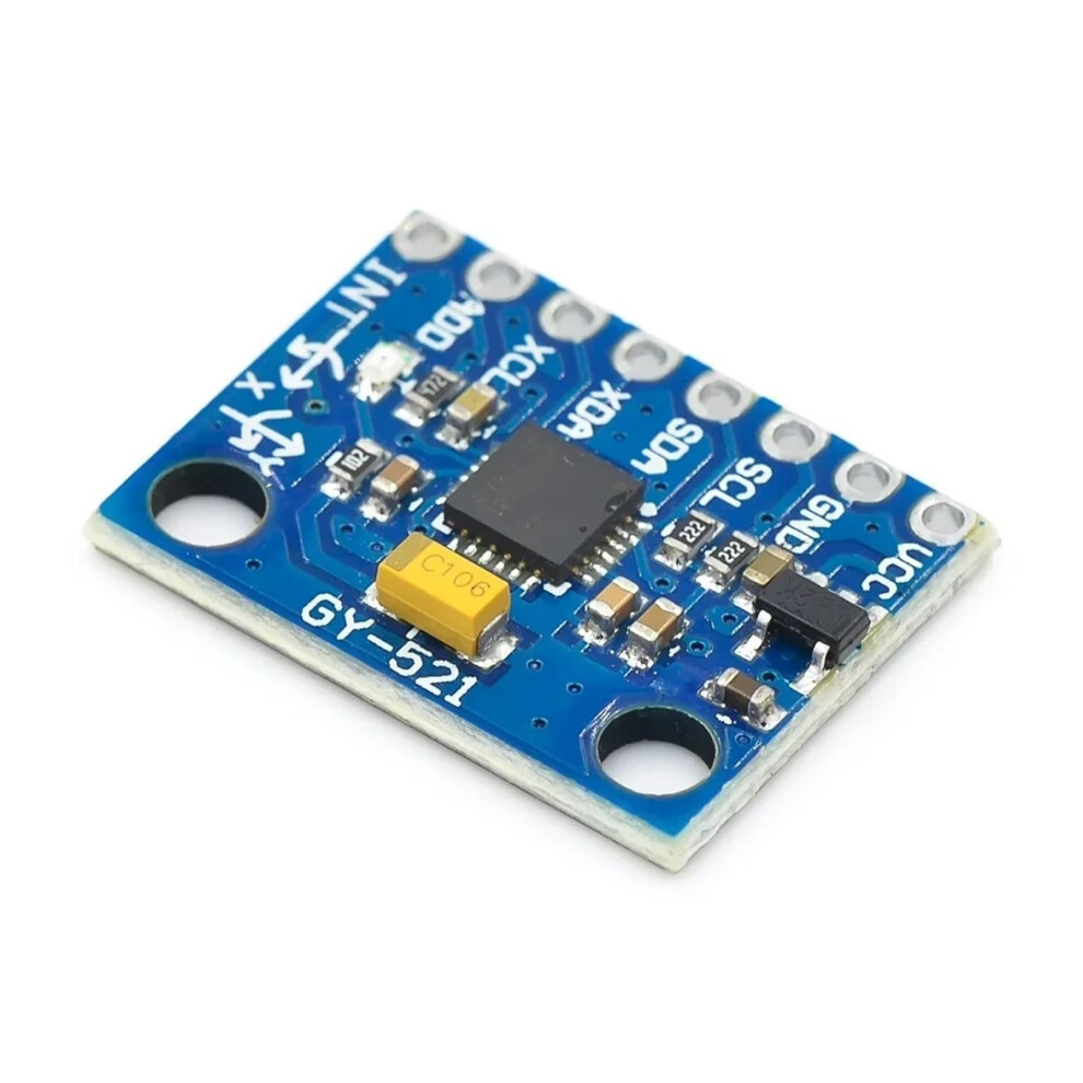 Gy521 Mpu6050 6Axis Accelerometer Gyroscope Module I2c Precision Motion Tracking For Arduino Quadcopter 35V (1Pcs) 9044945366303