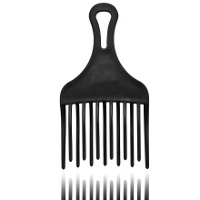 Afro Pick Comb Wide Tooth Hair Comb for Curly Hair Gentle Detangling Adds Volume Non Slip Grip