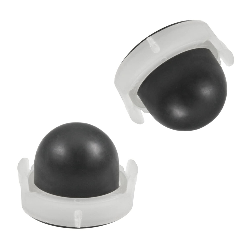 2Pcs Carburetor Primer Bulb 694394 4178 For Tecumseh Briggs And Stratton Quick Start Direct Fit Replacement Black/White 9164114161970