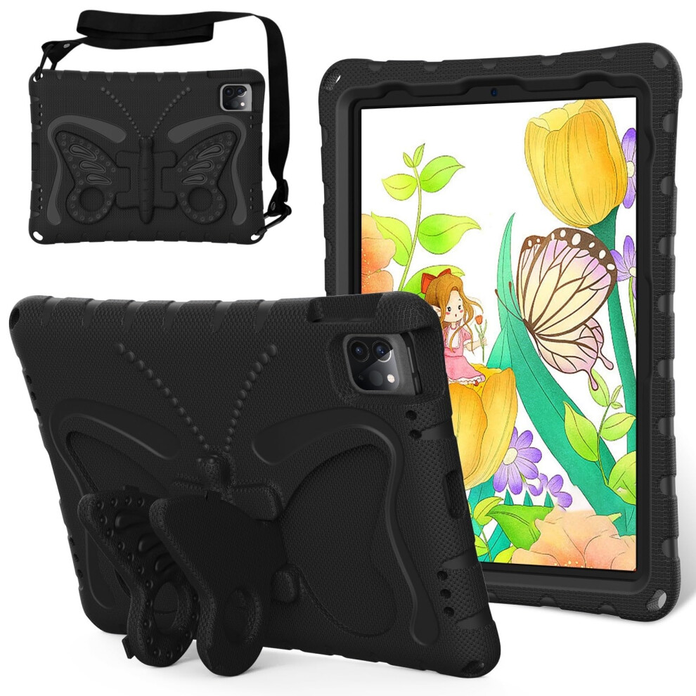10.9 Inch Shockproof Eva Protection Case With Stand And Kids Shoulder Strap For Ipad 10Th Generation 9044945367256