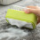 Laundry Brush with Soap Bubble Box, Multifunctional Roller for Quick Foaming and Easy Cleaning (Blue1) 2