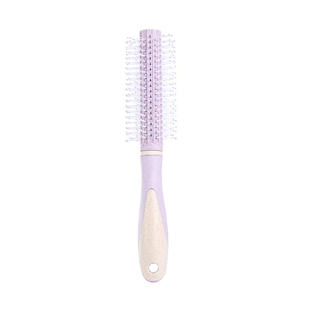 Pink Round Hair Brush For Blow Drying And Curling, 2 Inch Barrel Adds Volume And Defines Soft Curls