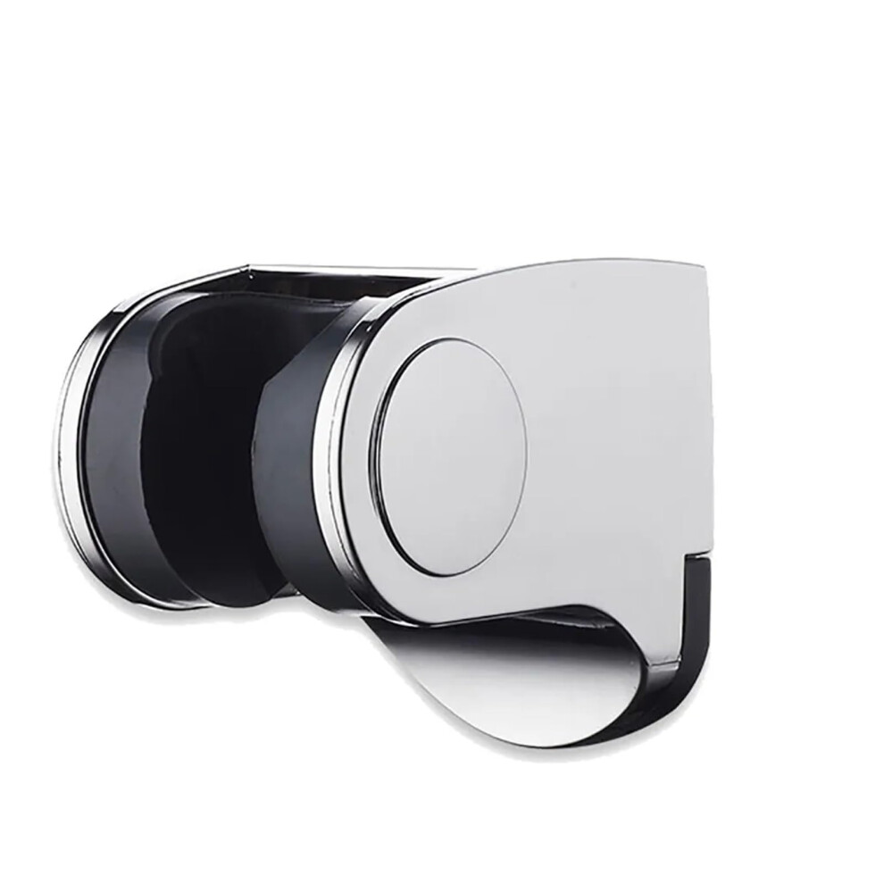 Shower Head Holder Adjustable Wall Mount Bracket For Handheld Shower, 2 Pack Silver Bathroom Fixtures 9174973445791