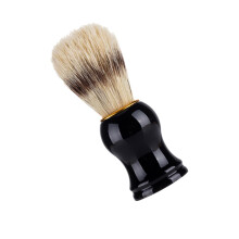 Beard Brush for Men with Soft Pig Bristles, Compact Travel Size, Professional Beard Styling