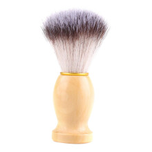 Wooden Handle Shaving Brush for Men with Soft Bristles Beard Grooming Travel Companion