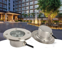 LED Pool Light IP68 Waterproof 24V Red Stainless Steel Inground Deck Lamp for Swimming Pool