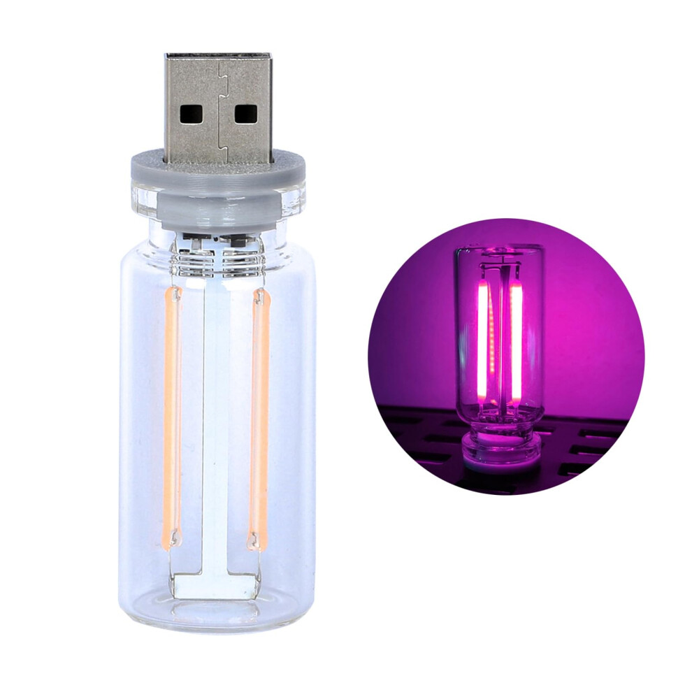 Car Usb Led With Touch Control, 7 Color Rgb Interior Ambient Ing For Car Or Laptop Light 9174973447306