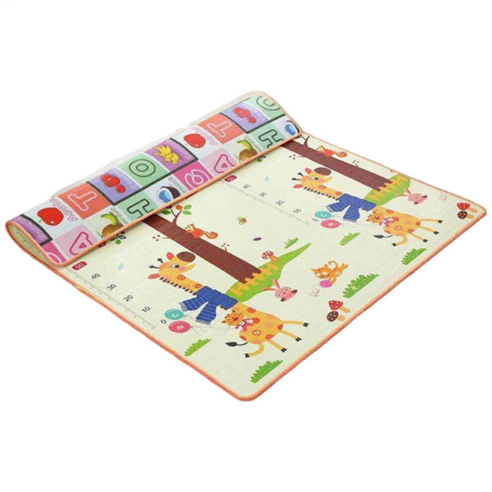Play Rug DoubleSided Educational Mat for Kids Bedroom Classroom Nursery Indoor Outdoor