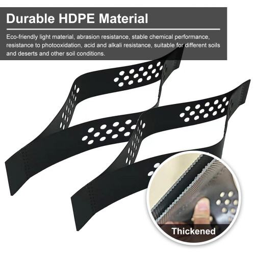 HDPE Ground Stabilization Grid 3m x 6m Strength Load Support for Driveways Walkways and Slopes 2