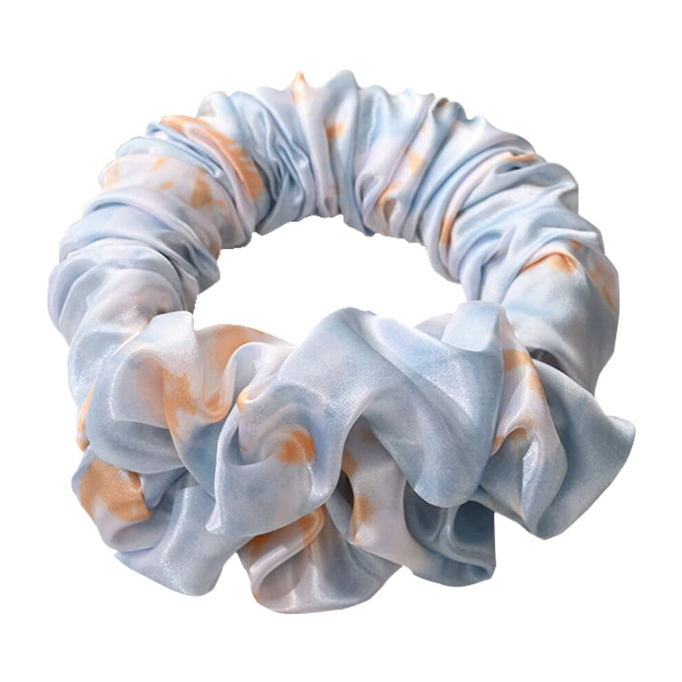 Heatless Hair Curler Set for Long Hair, Soft Heatless Curling Headband Tie Dye#4, No Heat Overnight Curls Kit