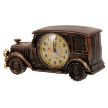 Vintage Car Alarm Clock Retro Classic Car Desk Clock for Home Office Decor and Festival Gift