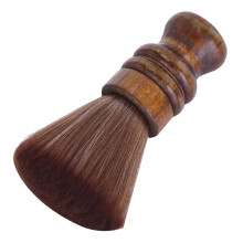 Barber Neck Duster Brush with Soft Fiber Bristles for Quick Hair Removal and Comfortable Skin Contact